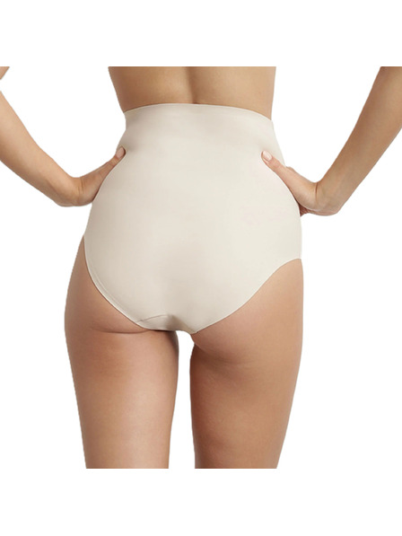 Bellinda INVISIBLE SILHOUETTE HIGH WAIST SLIP - Моделиращи дамски бикини с висок пояс - телесен цвят