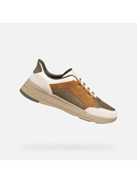 Geox Кафяви мъжки маратонки Geox Vittour Plus