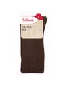Bellinda COTTON RIB SOCKS - Дамски памучни чорапи - кафяв