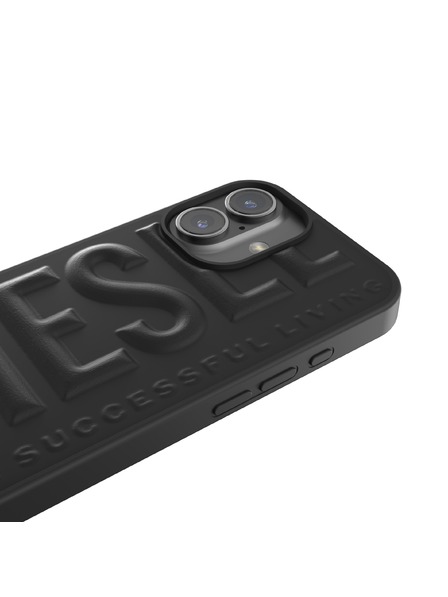 Diesel Diesel 3D кейс за iPhone 16 Biscotto черен 60209