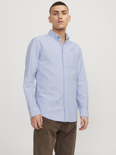 Jack & Jones Мъжка риза JJEoxford cashmere blue