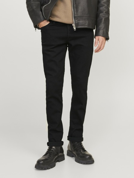 Jack & Jones Slimfit дънки JJIGlenn JJOriginal черни