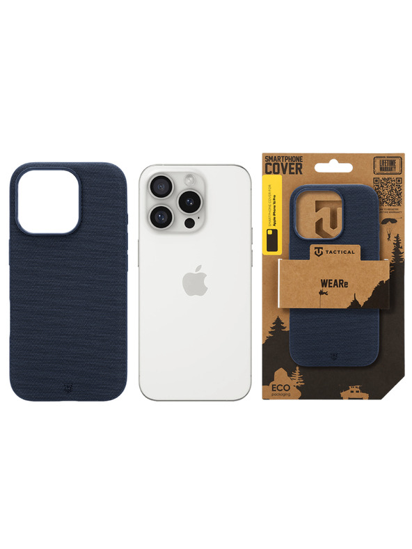 Tactical Tactical MagForce WEARe Калъф за Apple iPhone 16 Pro Blue