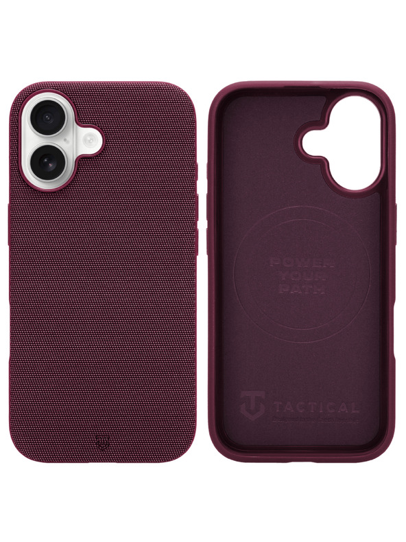 Tactical Tactical MagForce WEARe Калъф за Apple iPhone 17 Burgundy