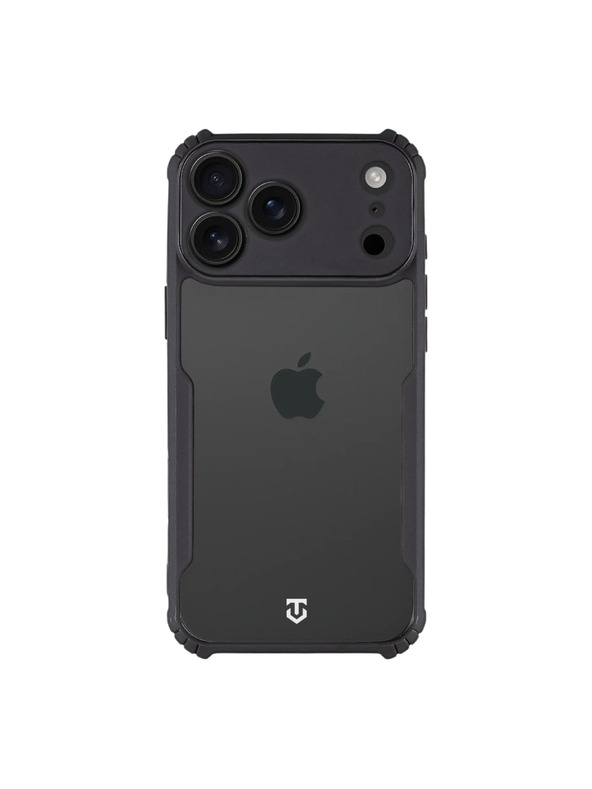 Tactical Tactical Quantum Stealth Защитен калъф за Apple iPhone 18 Pro Max Clear/Black