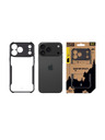 Tactical Tactical Quantum Stealth Защитен калъф за Apple iPhone 18 Pro Max Clear/Black