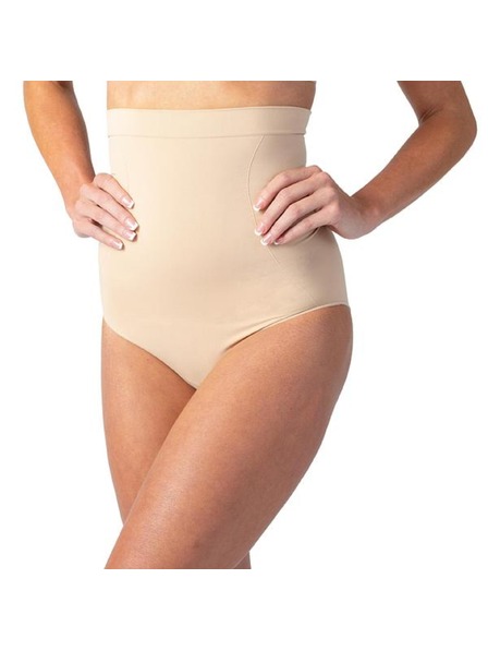 Bellinda INVISIBLE SILHOUETTE HIGH WAIST THONG - Дамски моделиращ тангa с висока талия - телесен