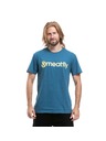 Meatfly Мъжка тениска Meatfly MF Logo Super Teal