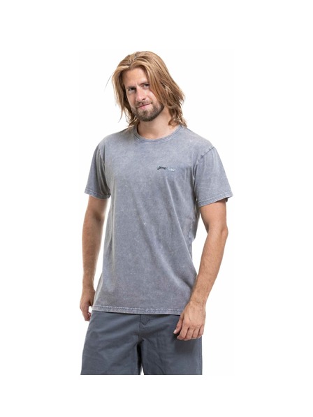 Meatfly Мъжка тениска Meatfly Core Pewter Acid Wash