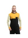 Meatfly Мъжка тениска с дълги ръкави Meatfly Harvey Olive Light / Honey
