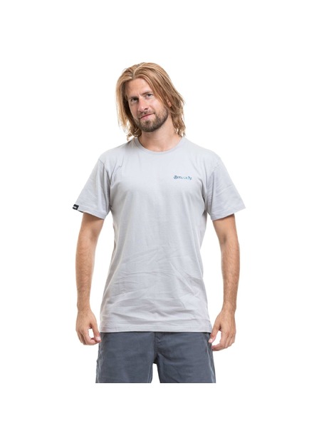 Meatfly Мъжка тениска Meatfly Core Quiet Gray