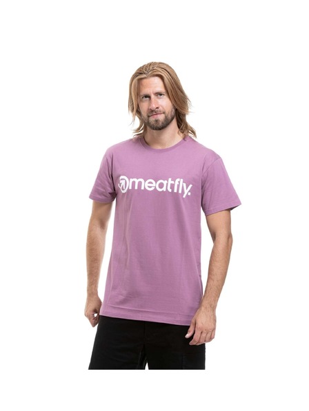 Meatfly Meatfly мъжка тениска MF Logo Dusty Orchid