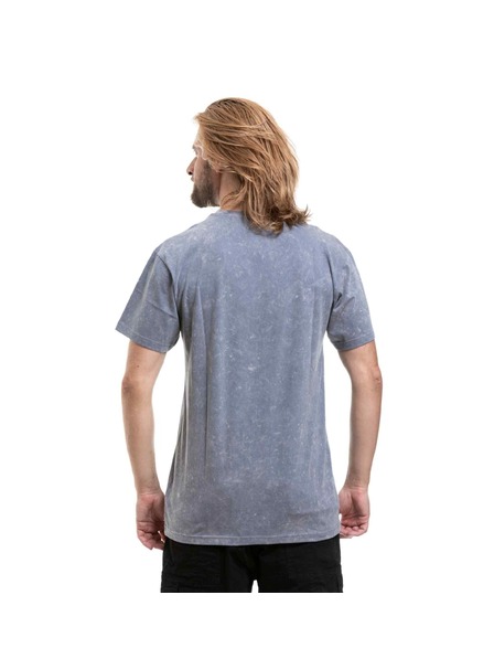 Meatfly Meatfly мъжка тениска MF Logo Pewter Acid Wash
