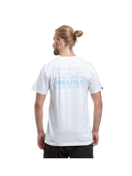 Meatfly Мъжка тениска Meatfly Lorim White
