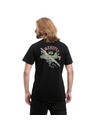 Meatfly Мъжка тениска Meatfly Black Heart Blue Black