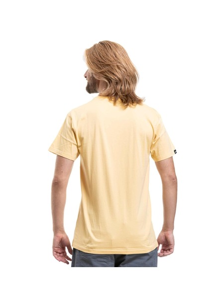 Meatfly Мъжка тениска Meatfly Revital Cornsilk