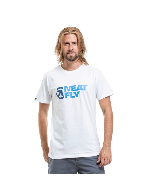 Meatfly Meatfly мъжка тениска Revital White