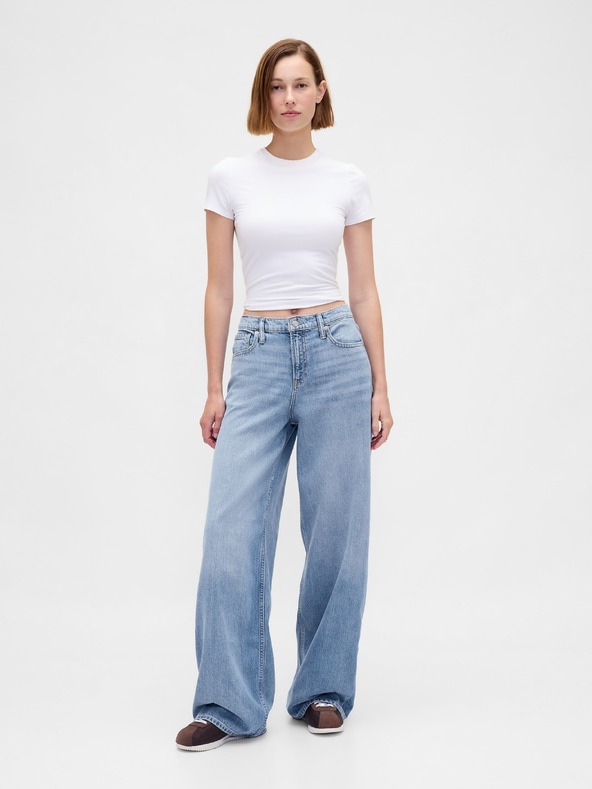 GAP Дънки Mid Rise UltraSoft Baggy GAP
