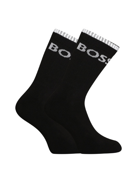 BOSS Комплект от шест - чорапи BOSS високи черни