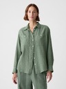 GAP Мушамена риза oversize GAP
