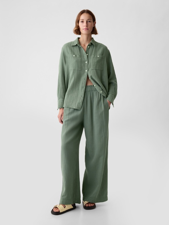 GAP Мушамена риза oversize GAP