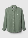 GAP Мушамена риза oversize GAP