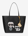 Karl Lagerfeld K/Pixel Karl & Choupette Дамска чанта